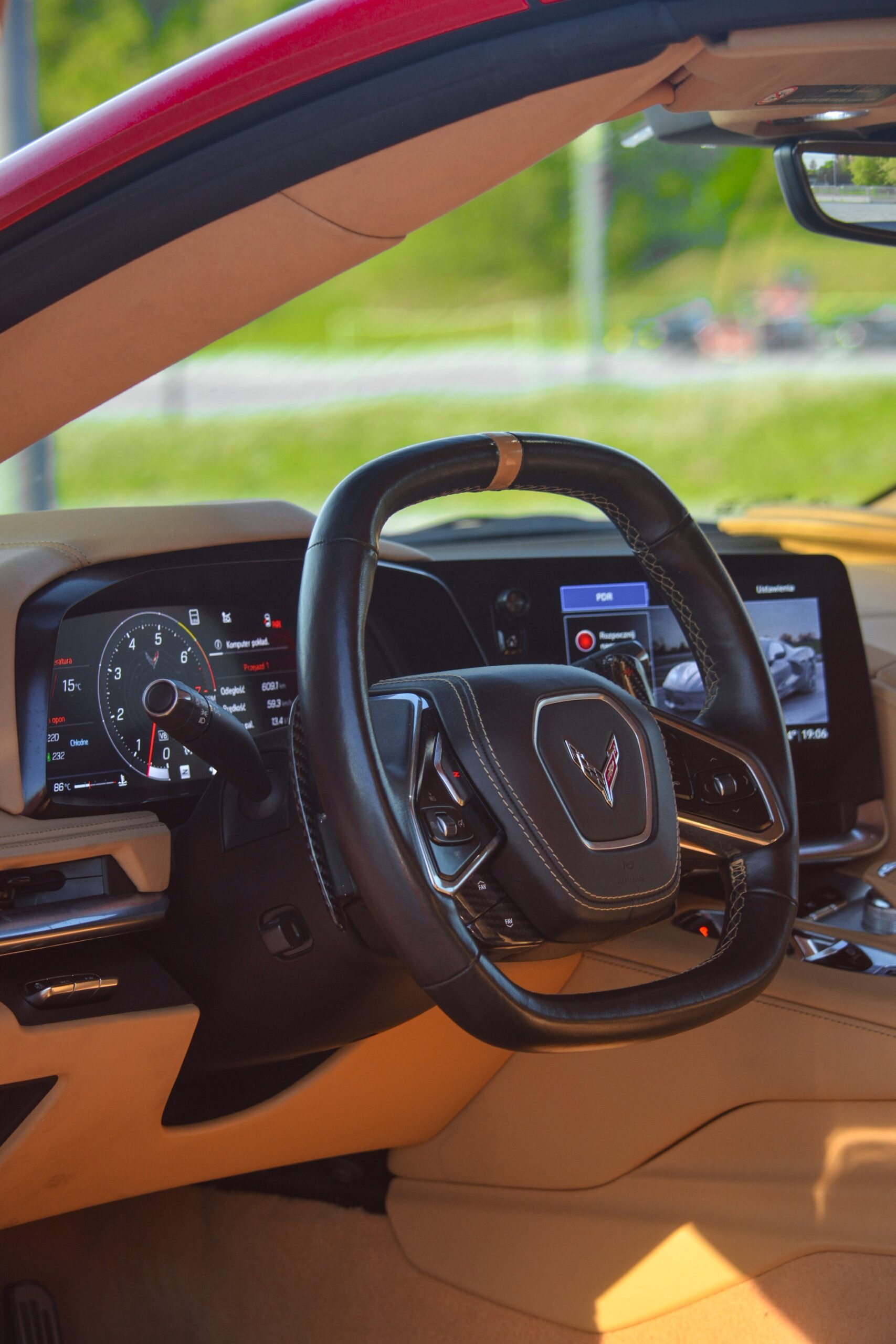 Przejazd Sportowym Autem Chevrolet Corvette C8 Cabriolet Warszawa