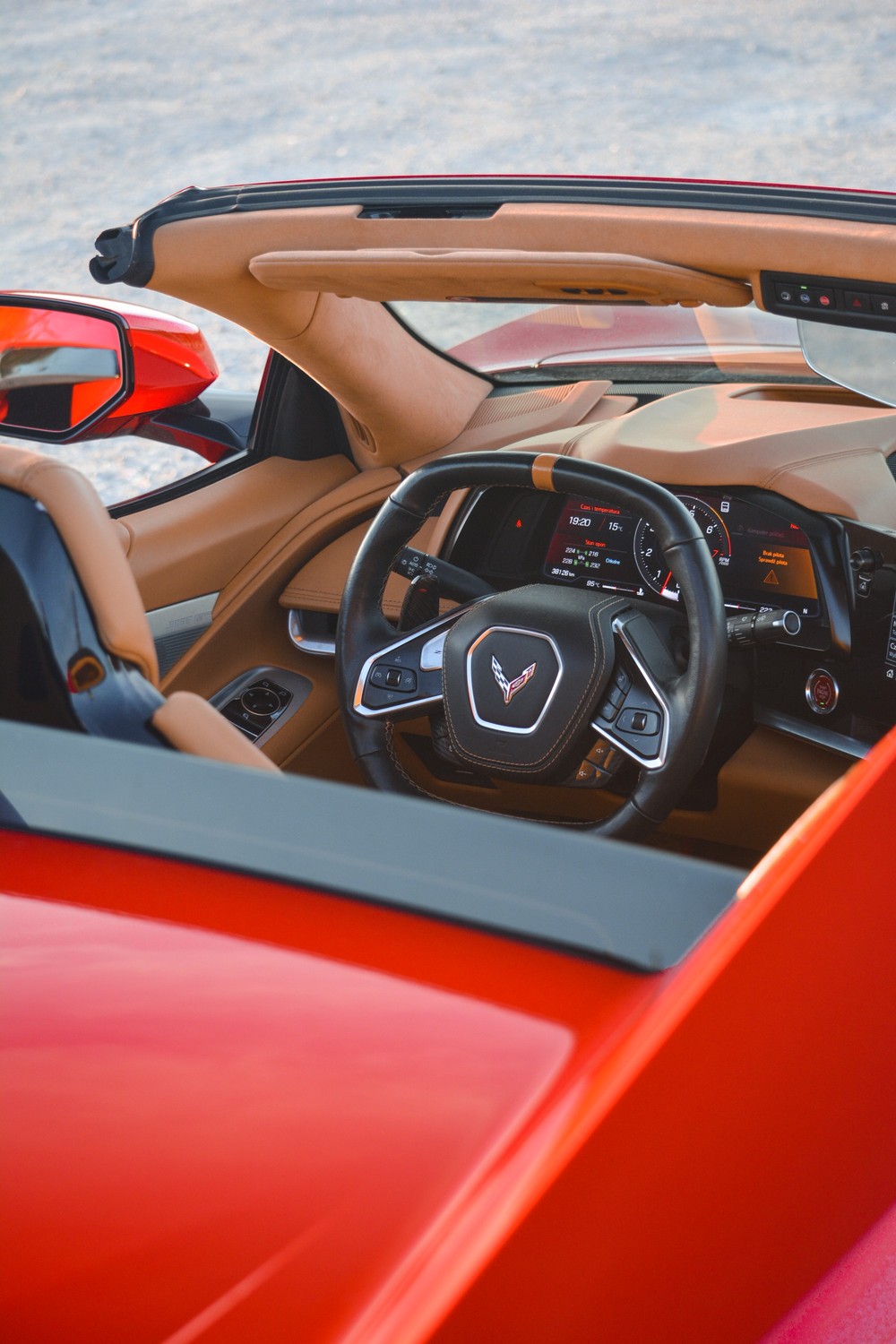 Przejazd Sportowym Autem Chevrolet Corvette C8 Cabriolet Warszawa