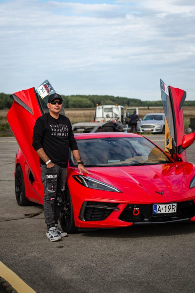 Dariusz Corvette C9 Warszawa Chevrolet Przejazd 
